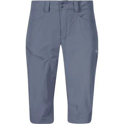 Bergans Vandre Light Softshell Long Shorts Women Granite Blue, kuva 1 / 1