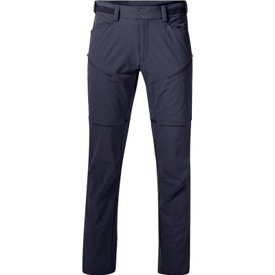 Bergans Convertible Zip-Off Softshell Pants Men Navy Blue