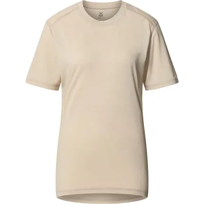 Haglöfs Kaise Wool Tee Naisten liitubeige, kuva 1 / 1