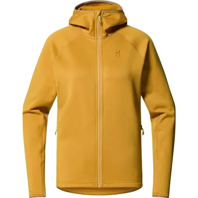 Haglöfs Magma Mid Hood Naisten savikeltainen, kuva 1 / 1