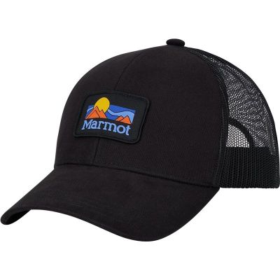 Marmot Retro Trucker Hat Black