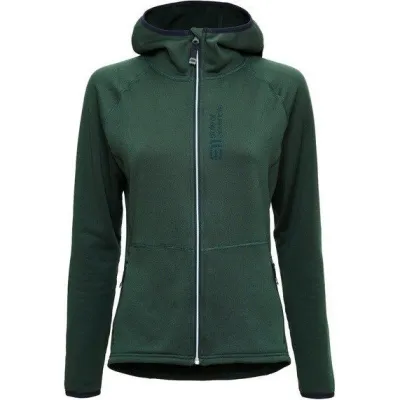 Elevenate Women's Skiers Fleece Hood Wildwood Green, kuva 1 / 1
