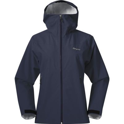 Bergans Essentials 2.5L Shell Jacket Women Navy Blue