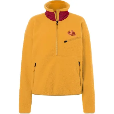 Marmot Wm'S 94 E.C.O. Recycled Fleece Yellow/Red, kuva 1 / 1