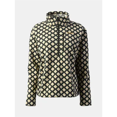 Marmot Wm'S Heavyweight Drop Line Printed 1/2 Zip Dark Green, kuva 1 / 1