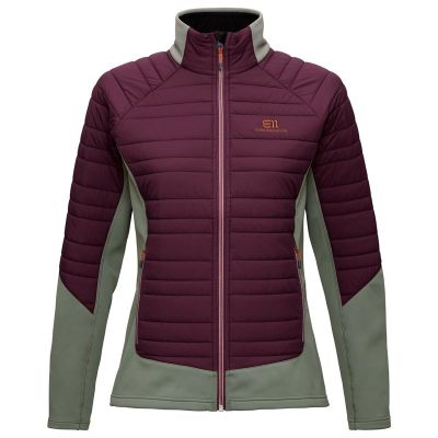 Elevenate W Fusion Stretch Jacket Aubergine Blocked