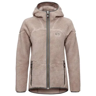 Elevenate W Glacier Pile Hood Ginger Beige, kuva 1 / 1