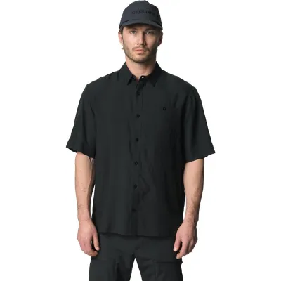 Houdini M's Tree Shortsleeve Shirt True Black Light, kuva 1 / 1