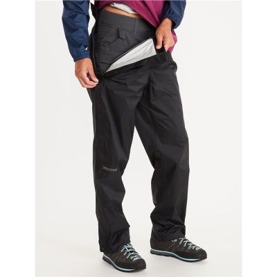 Marmot Wm's PreCip Eco Full Zip Pant Short Black