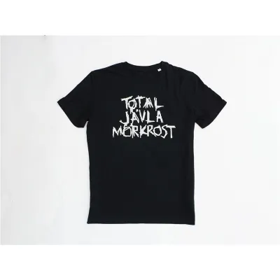 Lemmel Kaffe Total Jävla Mörkrost T-Shirt Black, kuva 1 / 1