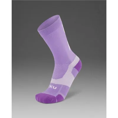 2XU Vectr Light CushionCrew Socks Grape Fizz/White, kuva 1 / 1