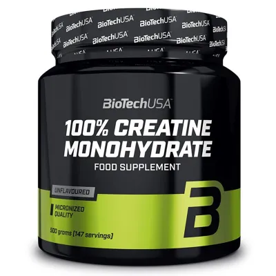 BioTechUSA 100% Kreatiinimonohydraatti, Kreatiini