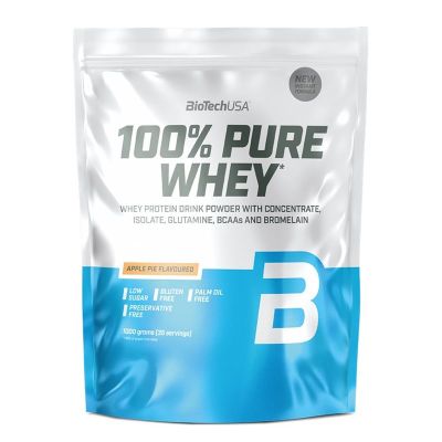 BioTechUSA 100% Pure Whey, Proteiinijauhe | Alk. 75,90 €