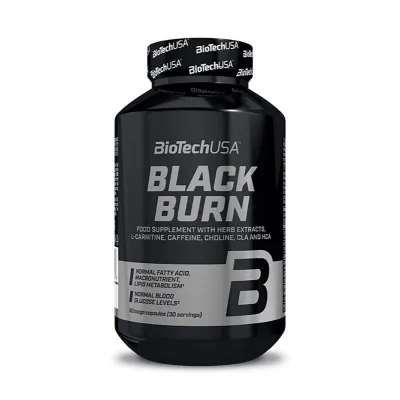 BioTechUSA Black Burn caps, Rasvanpoltto