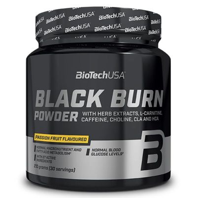 BioTechUSA Black Burn, Rasvanpoltto