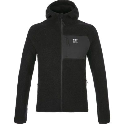 2117 of Sweden Skord Pile Hoodie H Black