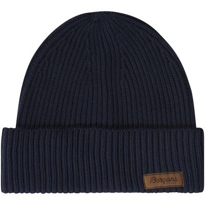 Bergans Nordmarka Merino Beanie Navy Blue