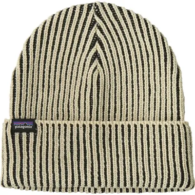 Patagonia Fishermans Rolled Beanie Contrast Stripe: Black, kuva 1 / 1