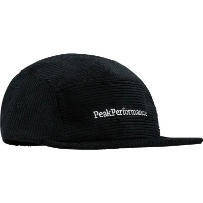 Peak Performance Cord Cap Black, kuva 1 / 1