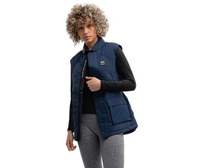 Mountain Works Utility Thermal Vest Dress Blue