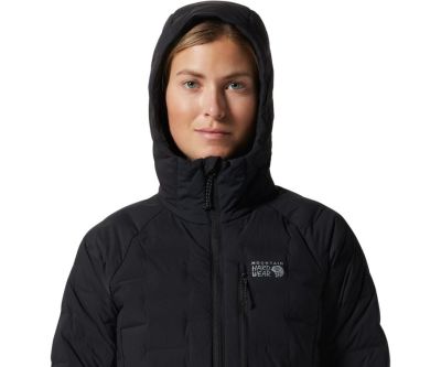 Mountain Hardwear Stretchdown Hoody Jacket Women Black