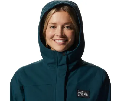 Mountain Hardwear Weather Down Parka Women Dark Marsh