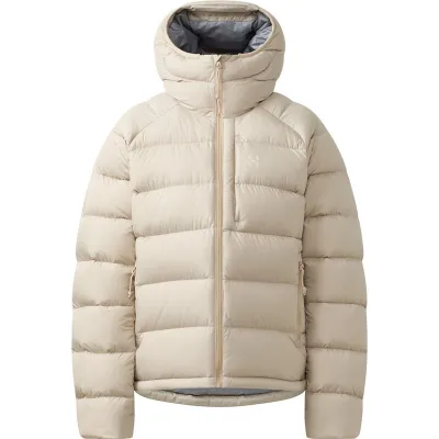Haglöfs Rosson Down Hood Women Chalk Beige, kuva 1 / 1