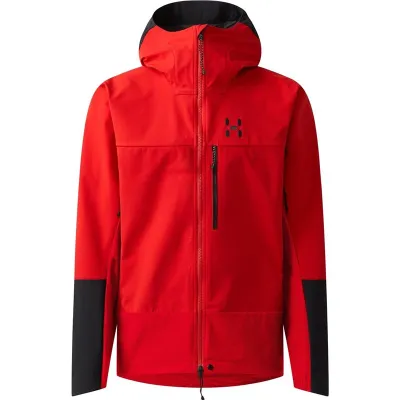 Haglöfs ROC Sight SoftshellII Jacket Men Tech Red/True Black, kuva 1 / 1