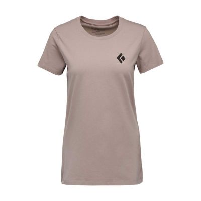 Black Diamond W Eqpmnt For Alpinists Ss Tee Pale Mauve
