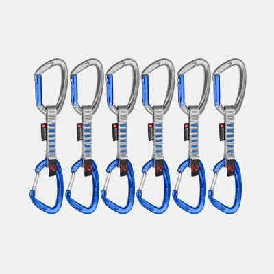 Mammut Crag Keylock Wire 10 cm Indicator 6-Pack Quickdraws