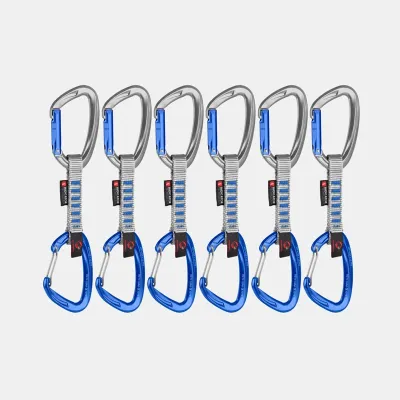 Mammut Crag Keylock Wire 10 cm Indicator 6-Pack Quickdraws