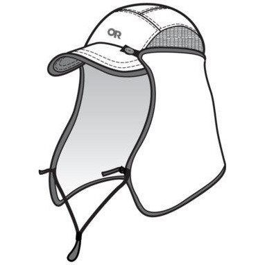 Outdoor Research Sun Runner Cap White/Dark Grey | Alk. 41,73 €