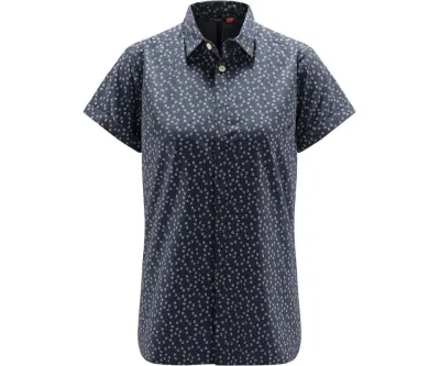 Haglöfs Idun SS Shirt Women Dense Blue Flower, kuva 1 / 1