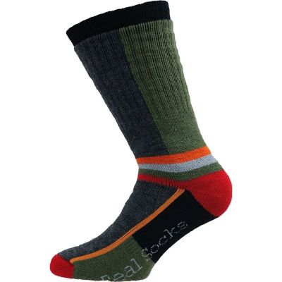 Real Socks Moss Multicolour