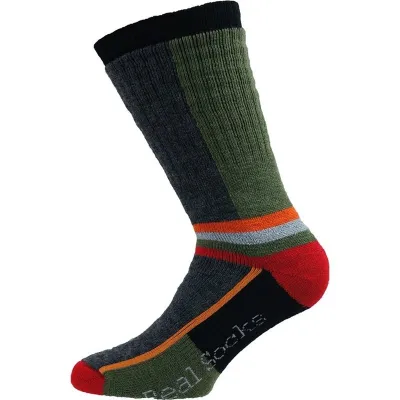 Real Socks Moss Multicolour