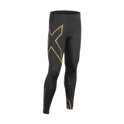 2XU Light Speed Compression Tights Men Black/Gold Reflective | Alk. 87,00 €
