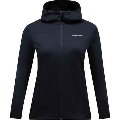 Peak Performance W Light Zip Hood Black, kuva 1 / 1