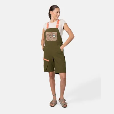 Kari Traa Sanne Bib Shorts Dark Olive Green, kuva 1 / 1