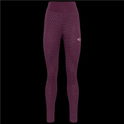 Kari Traa Vilma High Waist Pants Wine