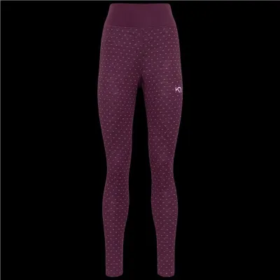Kari Traa Vilma High Waist Pants Wine, kuva 1 / 1