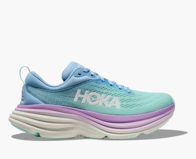 Hoka W Bondi 8 Frost/Rose Gold