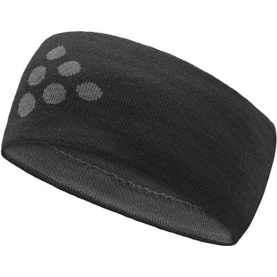 Craft ADV NORDIC TRAININGMERINO HEADBAND Black