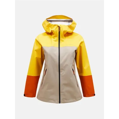 Peak Performance M Trail Hipe Shell Jacket Pure Gold/Avid, kuva 1 / 1