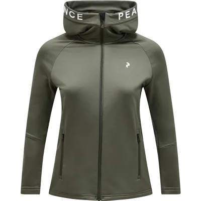 Peak Performance W Rider Zip Hood Pine Needle/Pine Needle, kuva 1 / 1