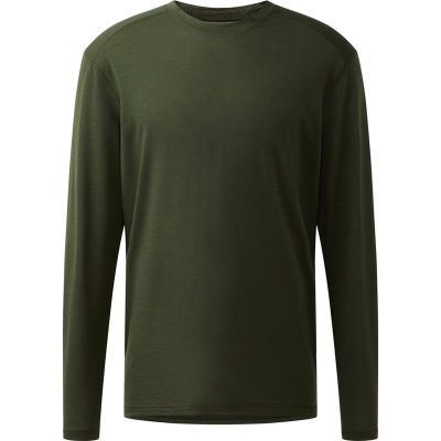 Haglöfs Kaise Wool LS Tee Men Seaweed Green | Alk. 75,27 €