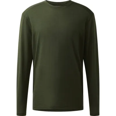 Haglöfs Kaise Wool LS Tee Men Seaweed Green, kuva 1 / 1