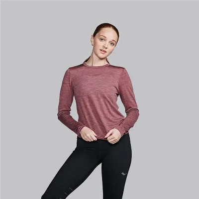 Saucony Peregrine Merino Long Sleeve Women Terra Heather, kuva 1 / 1