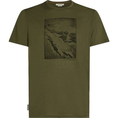 Icebreaker Men Merino 150 TechLite SS Tee Summit Loden