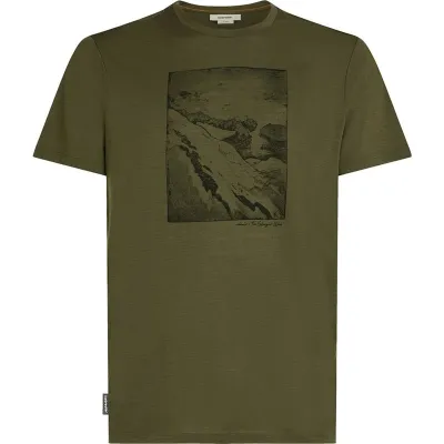 Icebreaker Men Merino 150 TechLite SS Tee Summit Loden, kuva 1 / 1