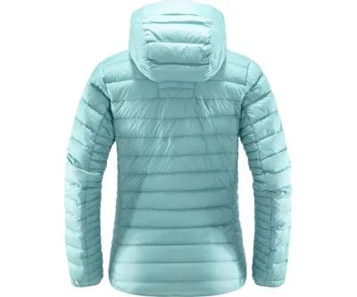 Haglöfs Micro Nordic Down Hooded Jacket Women Frost Blue, kuva 1 / 1